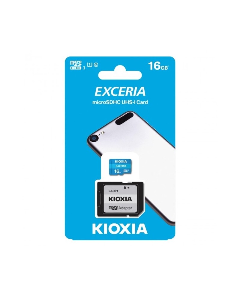 MICRO SD 16GB EXCERIA UHS-I C10 R100 COM ADAPTADOR